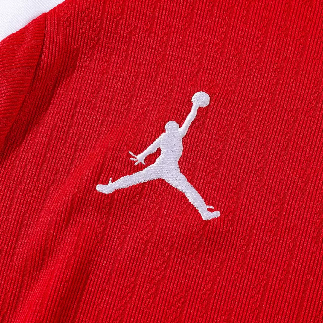 PSG Paris Saint-Germain Zipper Sweatshirt Kit(Top+Pants) Red 2025/26