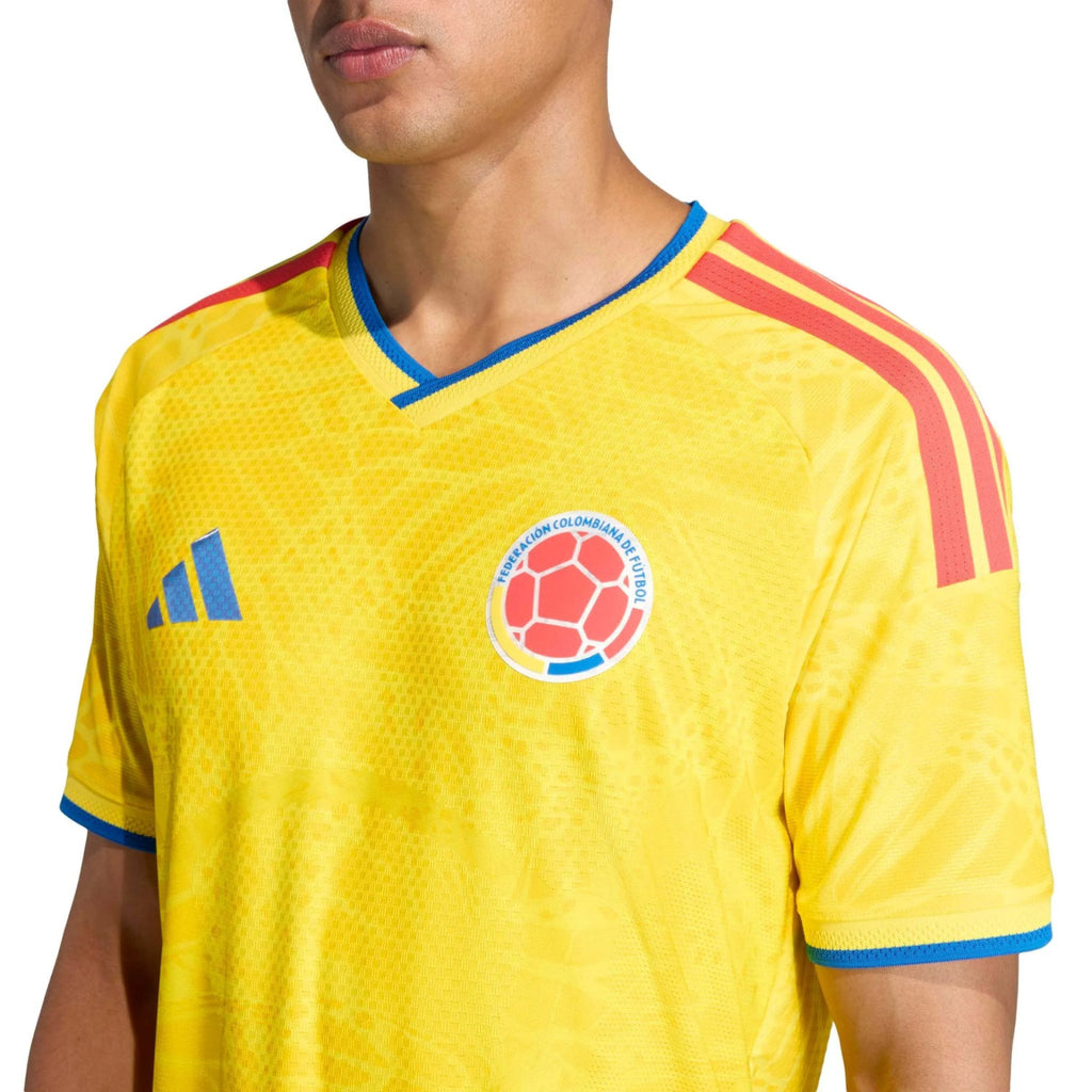 2026 Colombia Men's Authentic Home Soccer Jersey (Custom)