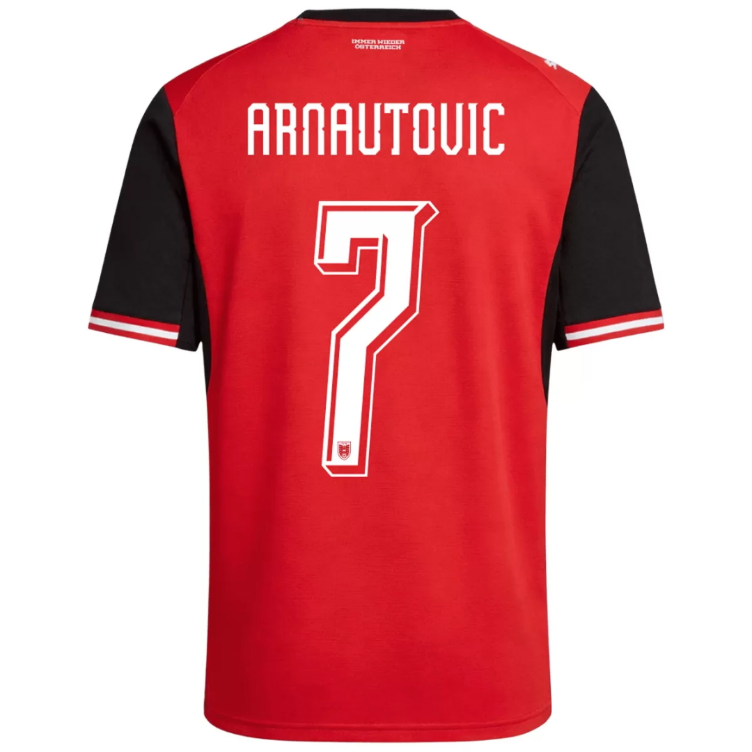 ARNAUTOVIC #7 Austria Home Jersey World Cup 2026