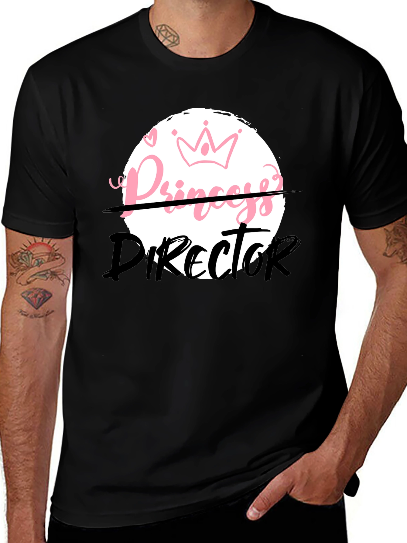 Princess Director Funny Graphic T-Shirt