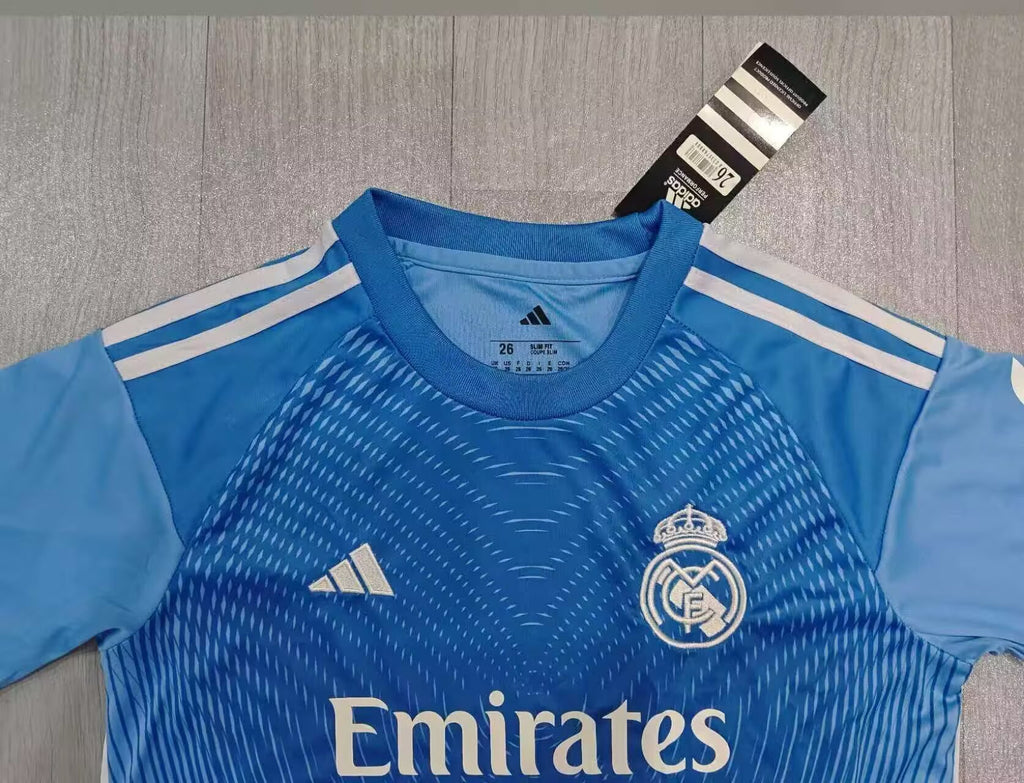 KIDS Real Madrid Blue Goalkeeper Kit