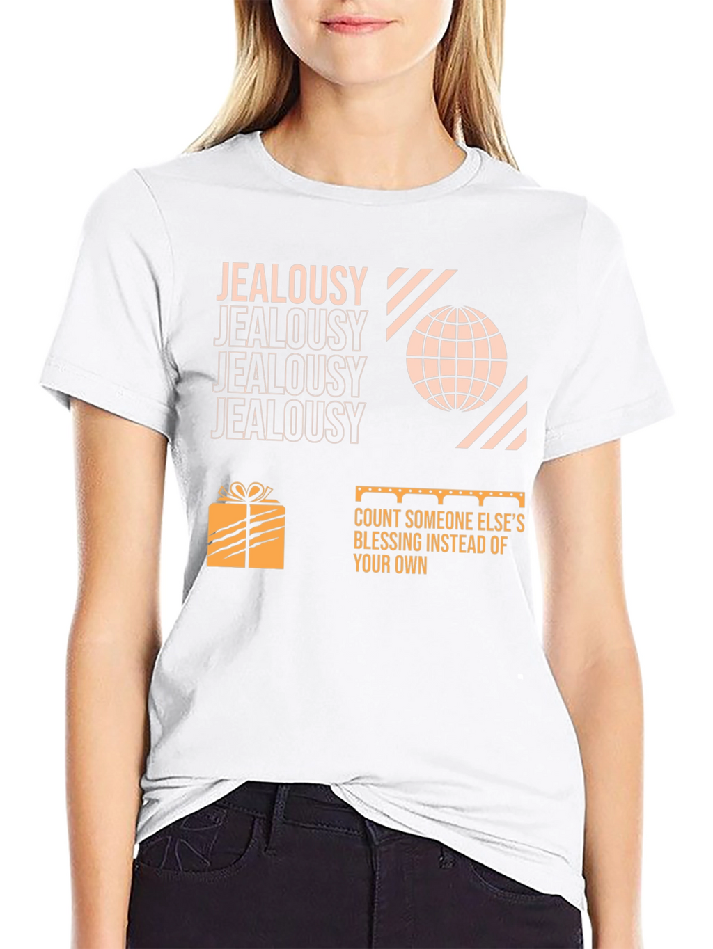Jealousy Graphic Print T-Shirt