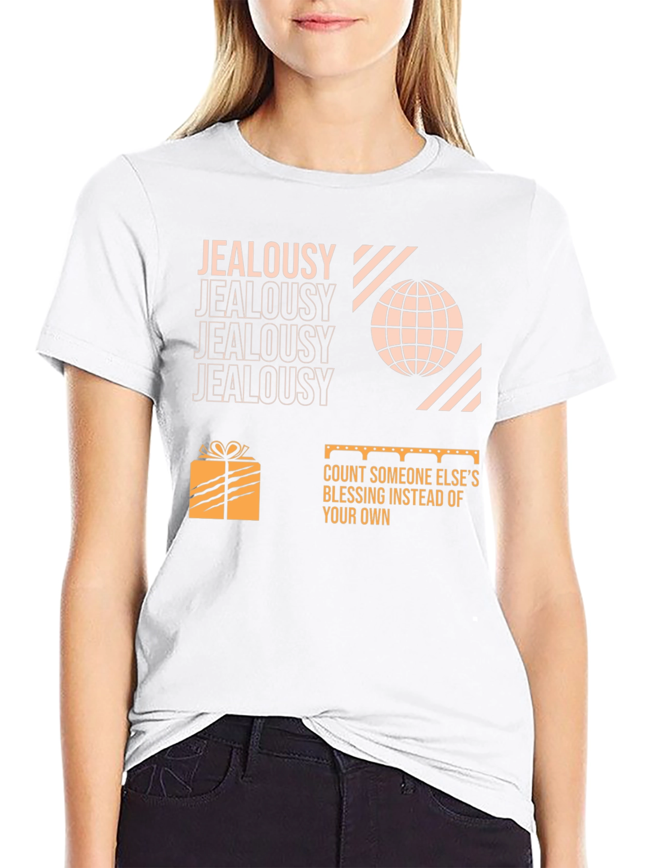 Jealousy Graphic Print T-Shirt