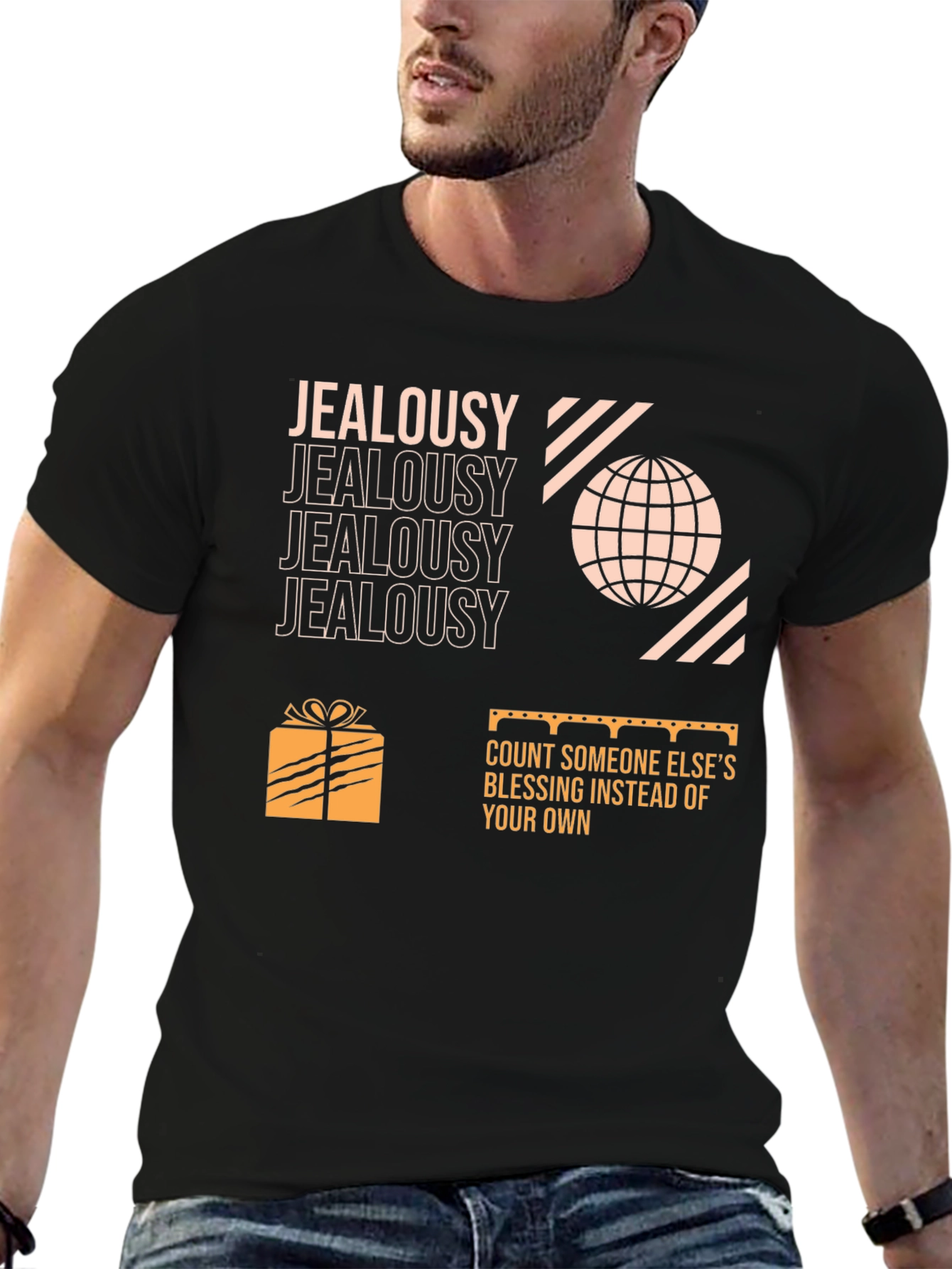 Jealousy Graphic Print T-Shirt