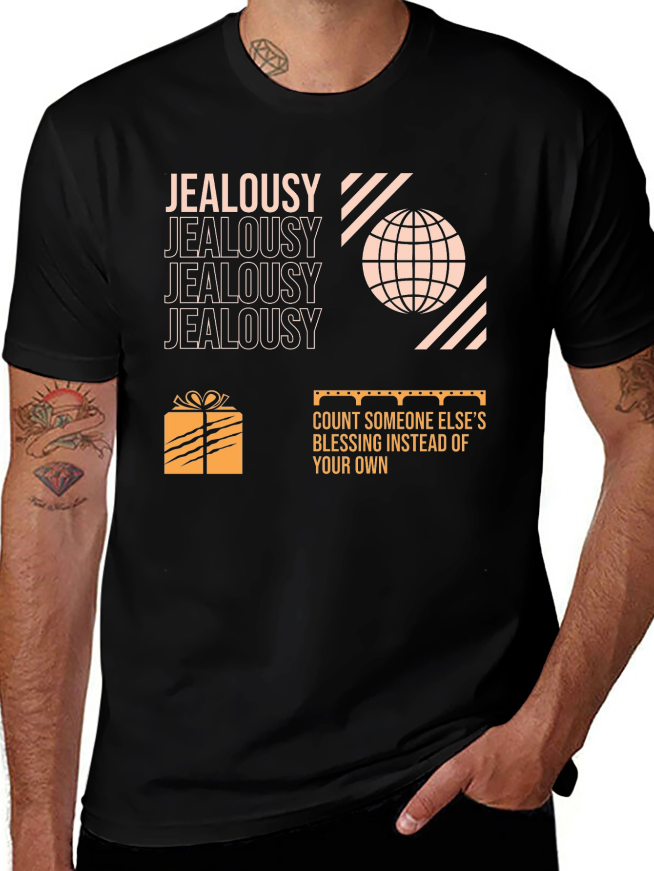 Jealousy Graphic Print T-Shirt