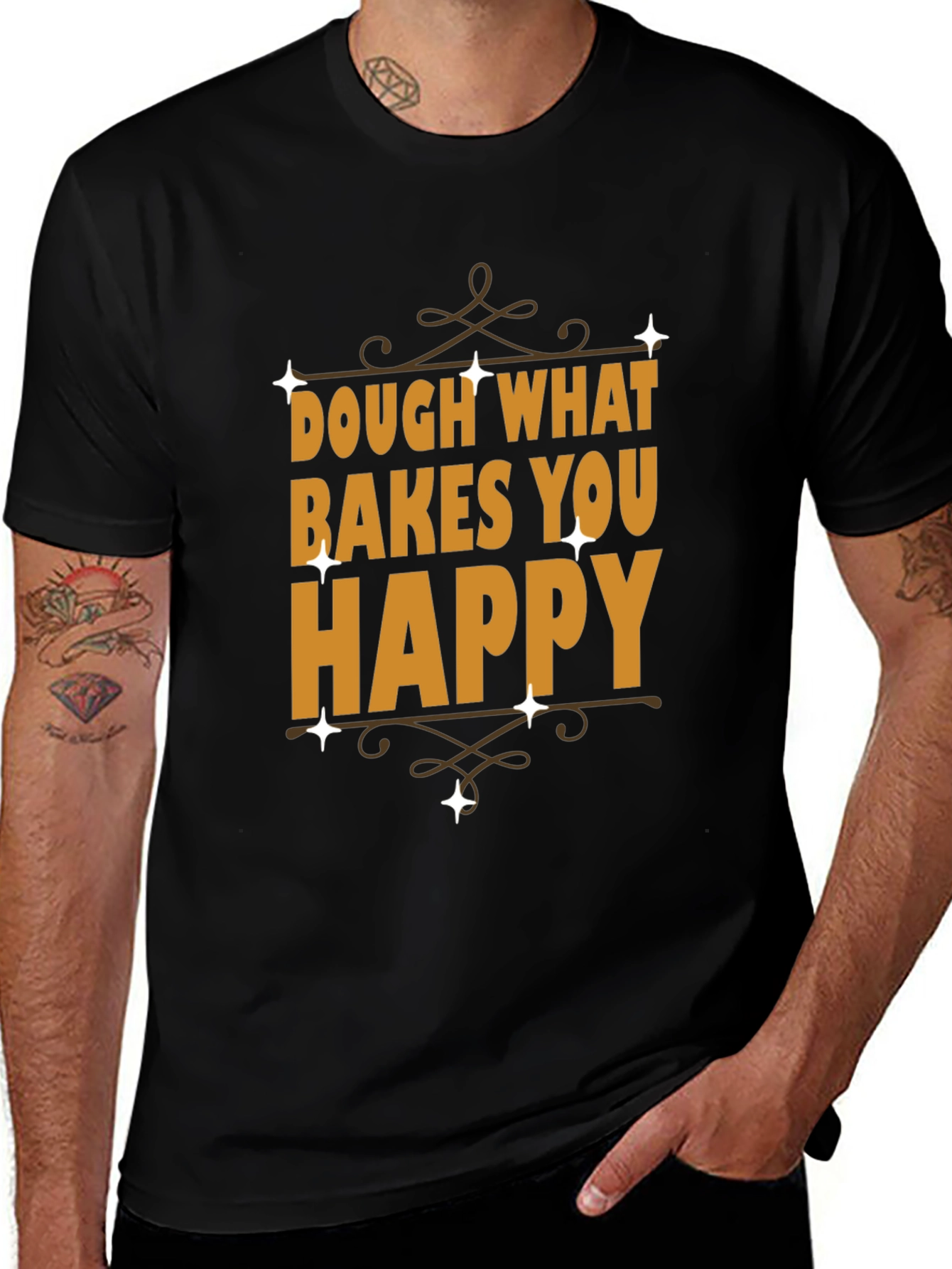 Dough What Bakes You Happy Graphic Tee