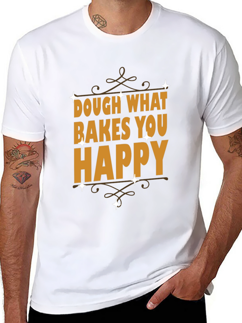 Dough What Bakes You Happy Graphic Tee