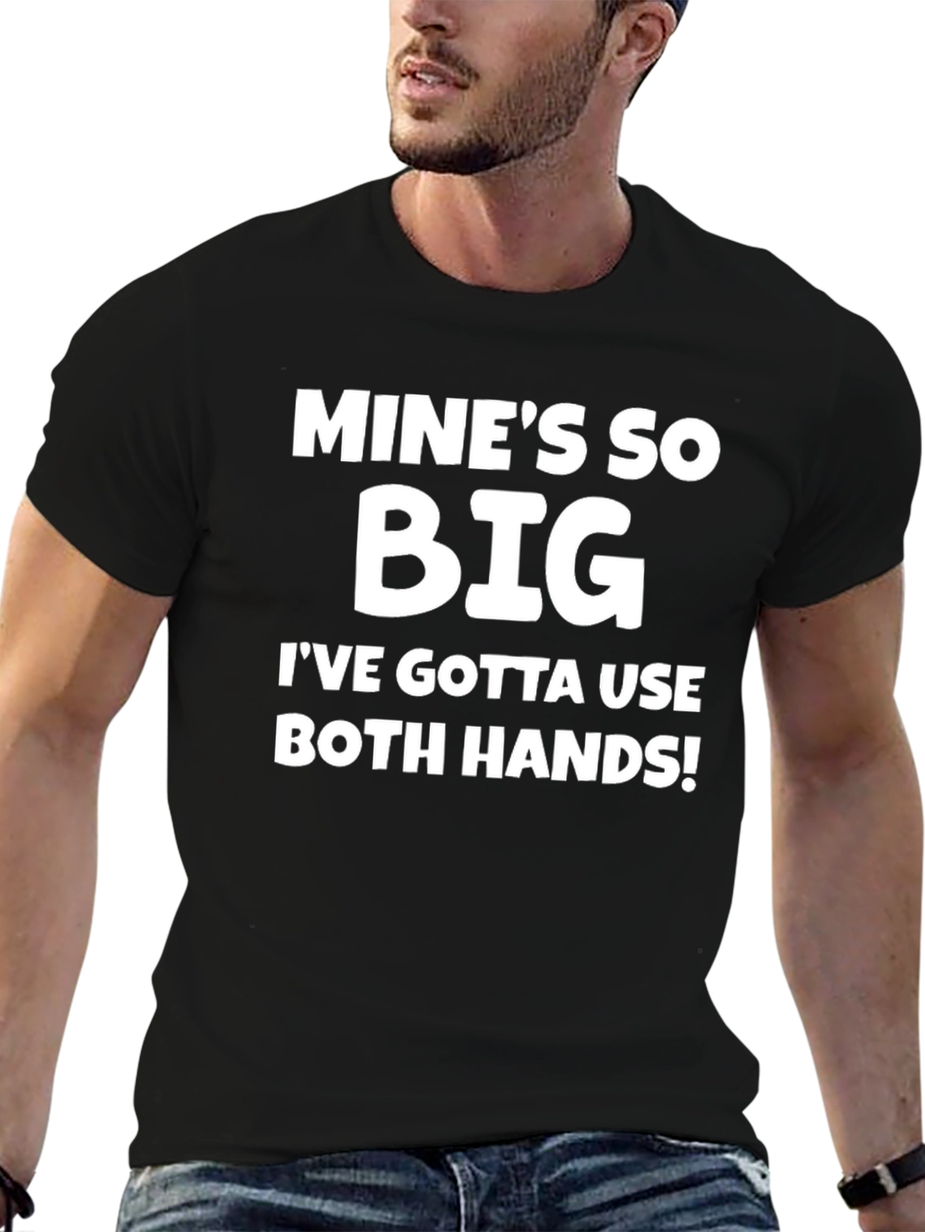 Mines So Big Graphic Tee - Adult Humor T-Shirt