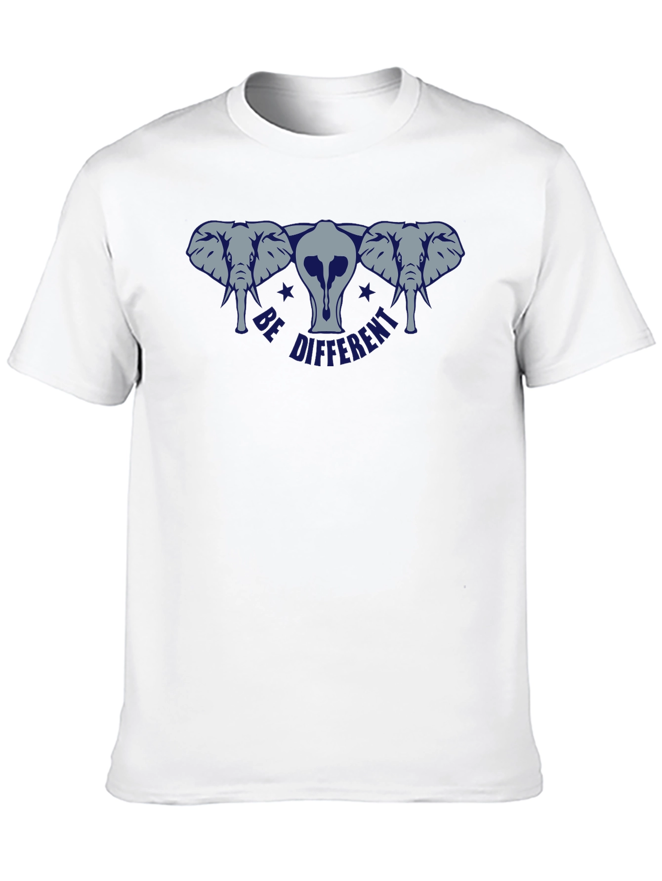 Be Different Elephant Graphic Tee