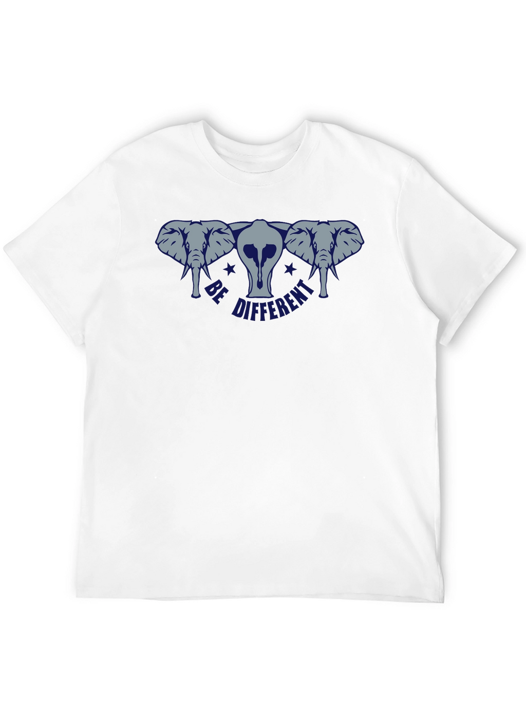 Be Different Elephant Graphic Tee