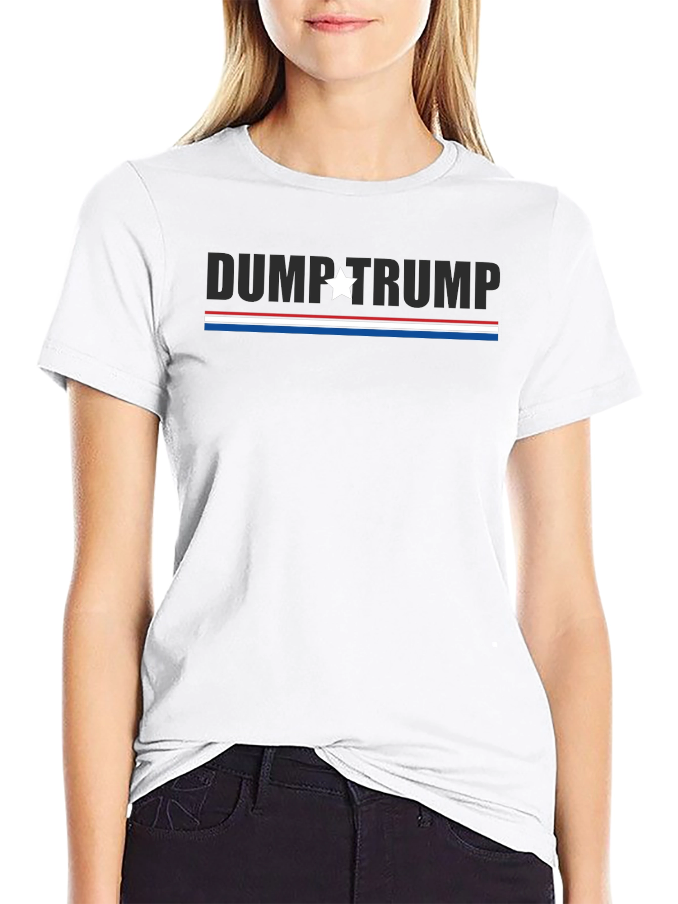 Dump Trump Graphic T-Shirt - Political Statement Tee