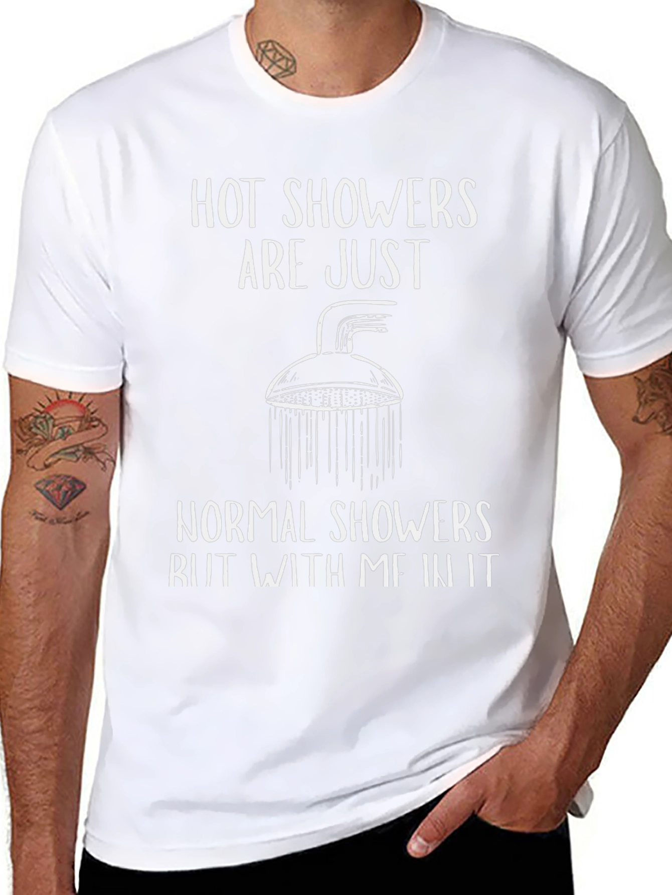 Hot Showers Graphic Tee - Comfort Fit