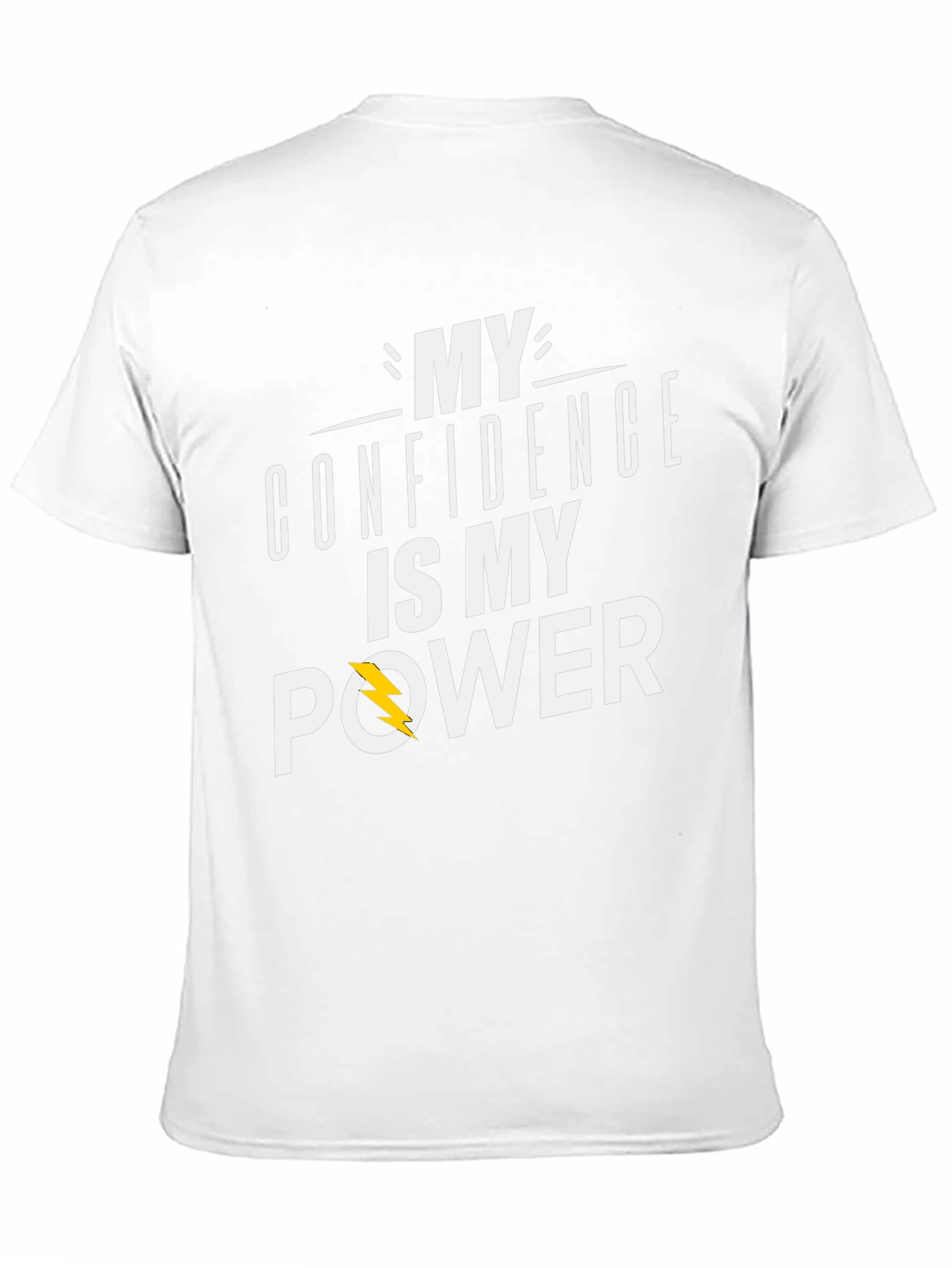 Confidence is My Power T-Shirt - Black