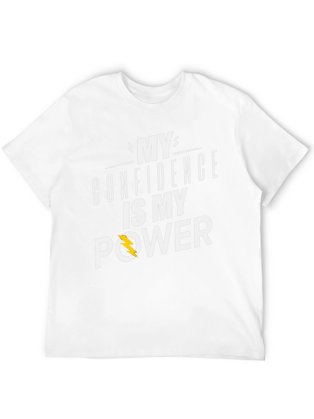Confidence is My Power T-Shirt - Black