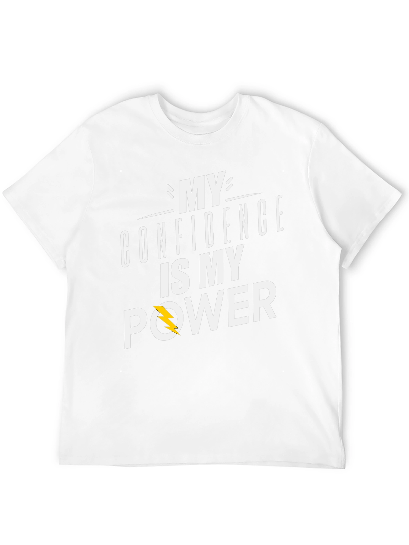 Confidence is My Power T-Shirt - Black