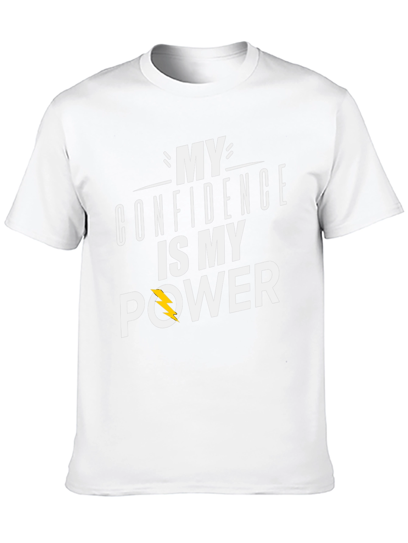 Confidence is My Power T-Shirt - Black