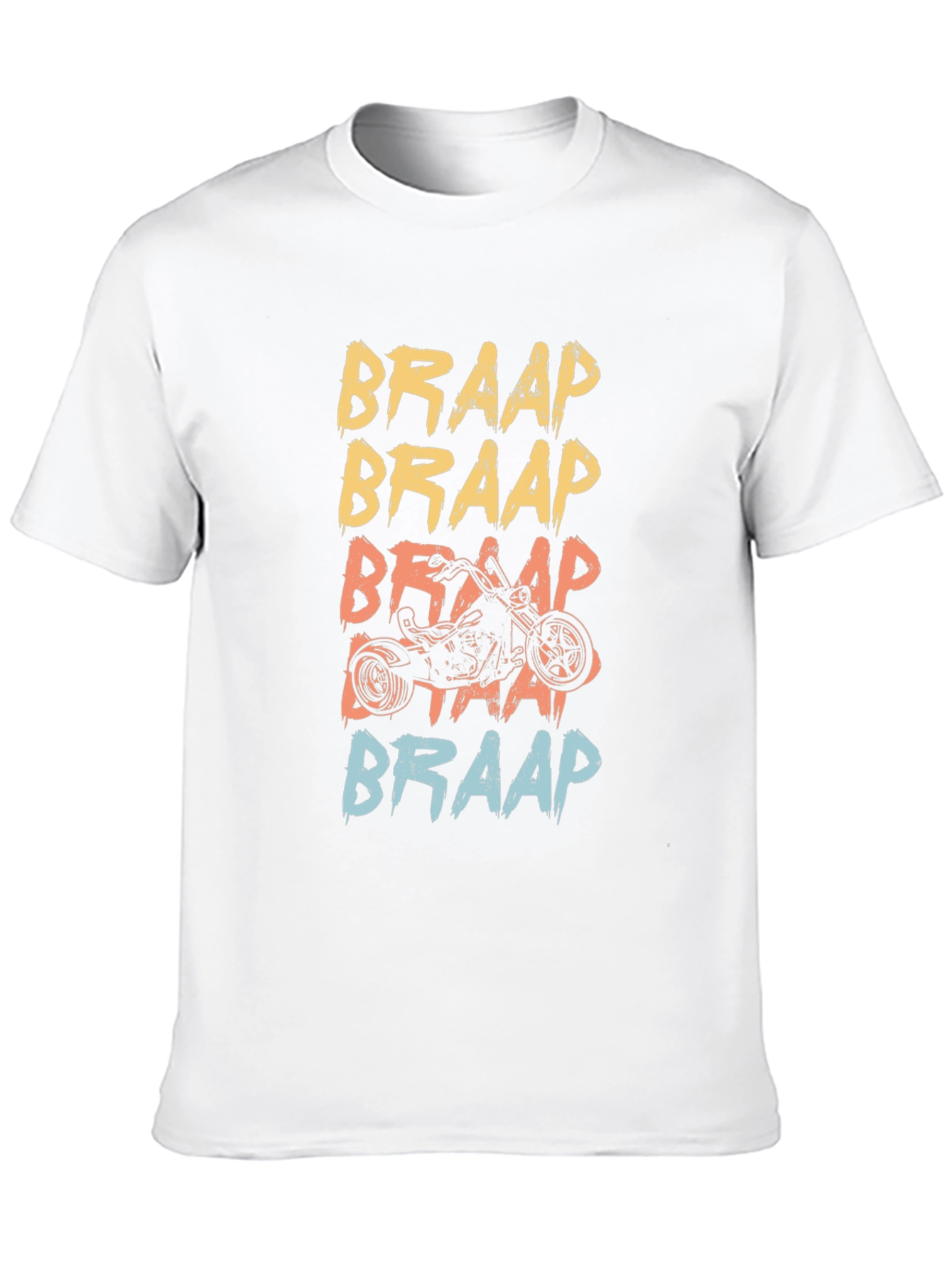 Braap Motorcycle Graphic Tee - Black
