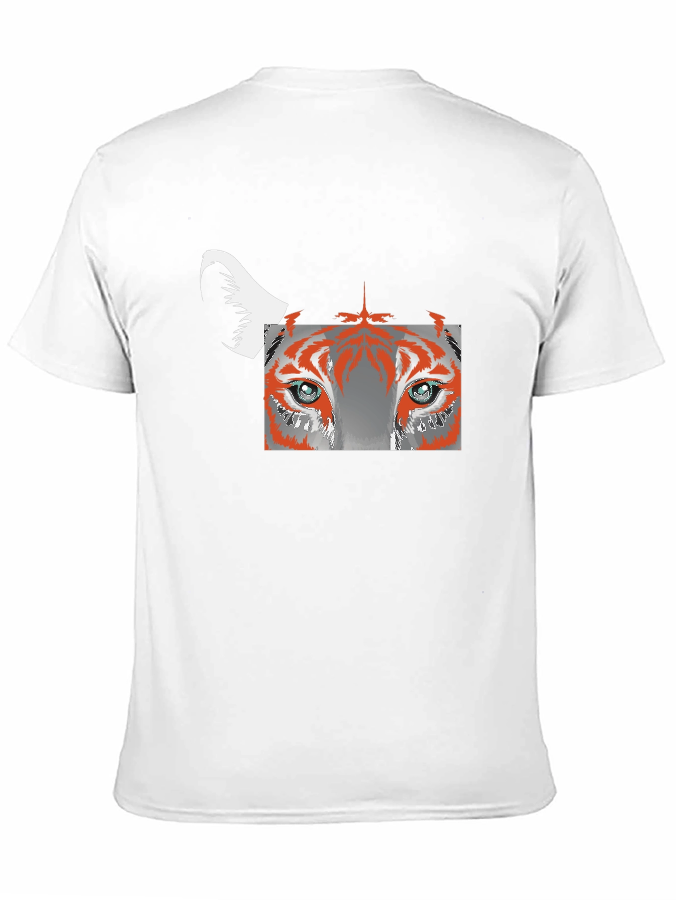 Tiger Eyes Graphic T-Shirt - Bold Statement Tee