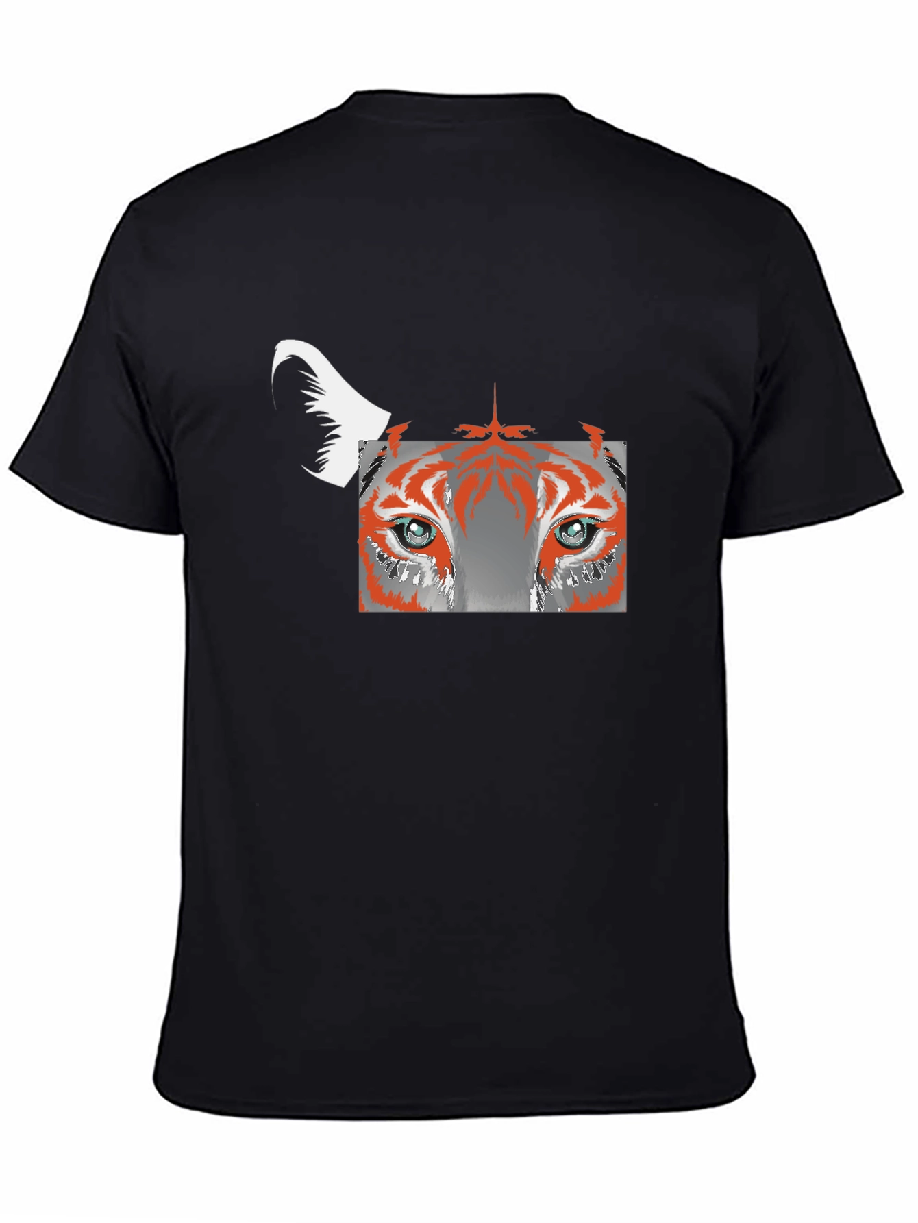 Tiger Eyes Graphic T-Shirt - Bold Statement Tee