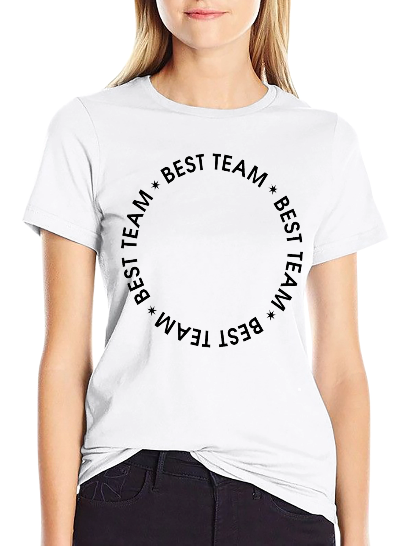 Best Team Black T-Shirt