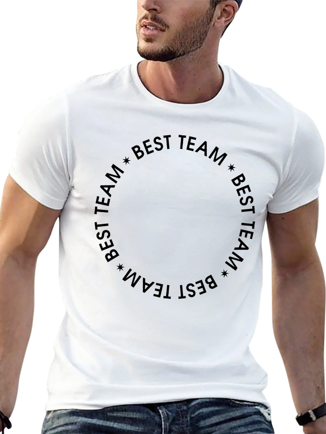 Best Team Black T-Shirt