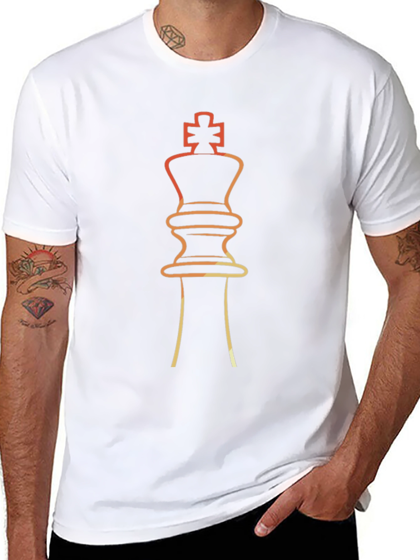Chess King Graphic T-Shirt - Stylish & Unique Design