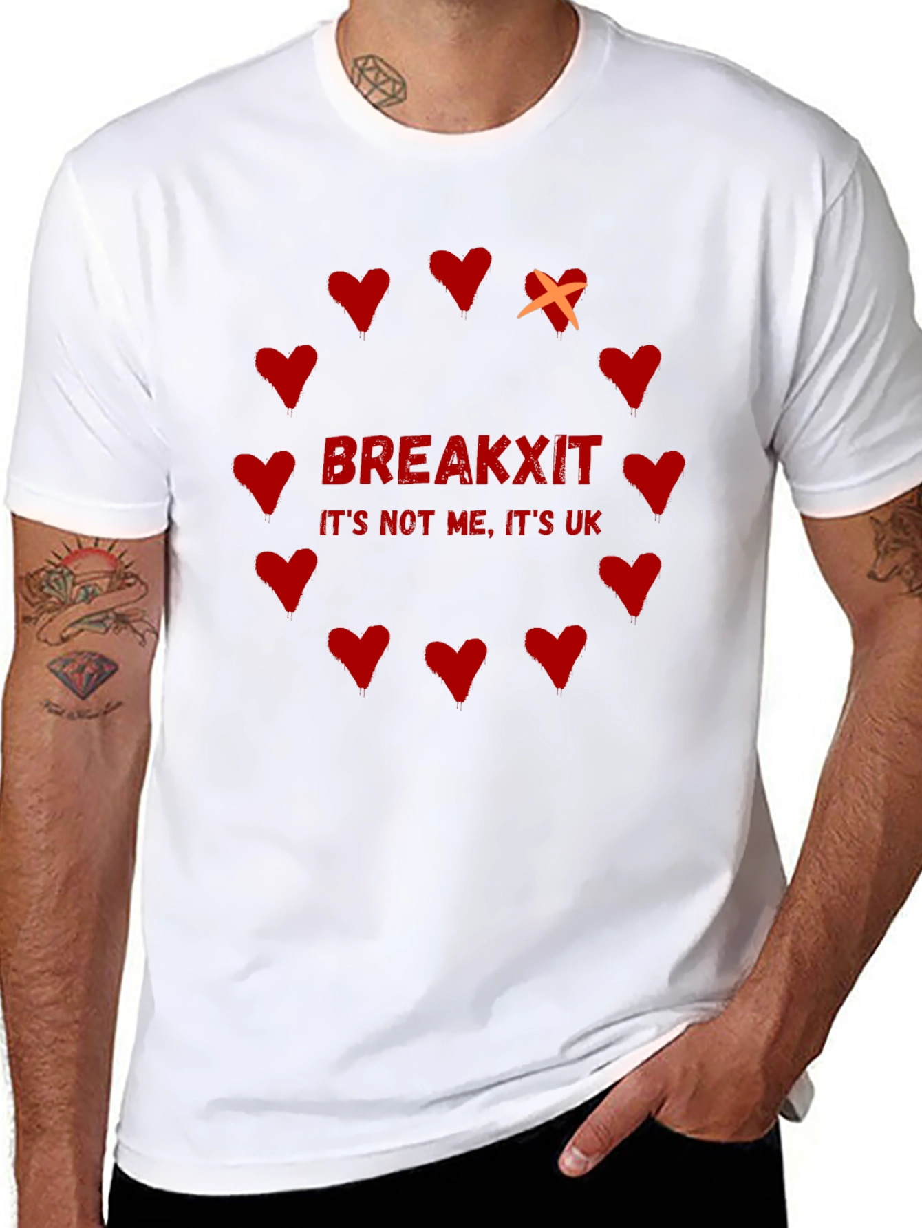 Breakxit Graphic Tee - Its Not Me Its UK!