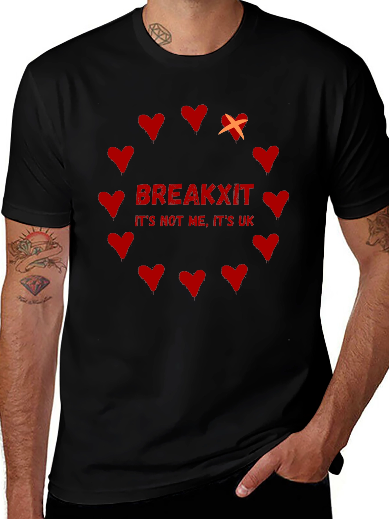 Breakxit Graphic Tee - Its Not Me Its UK!
