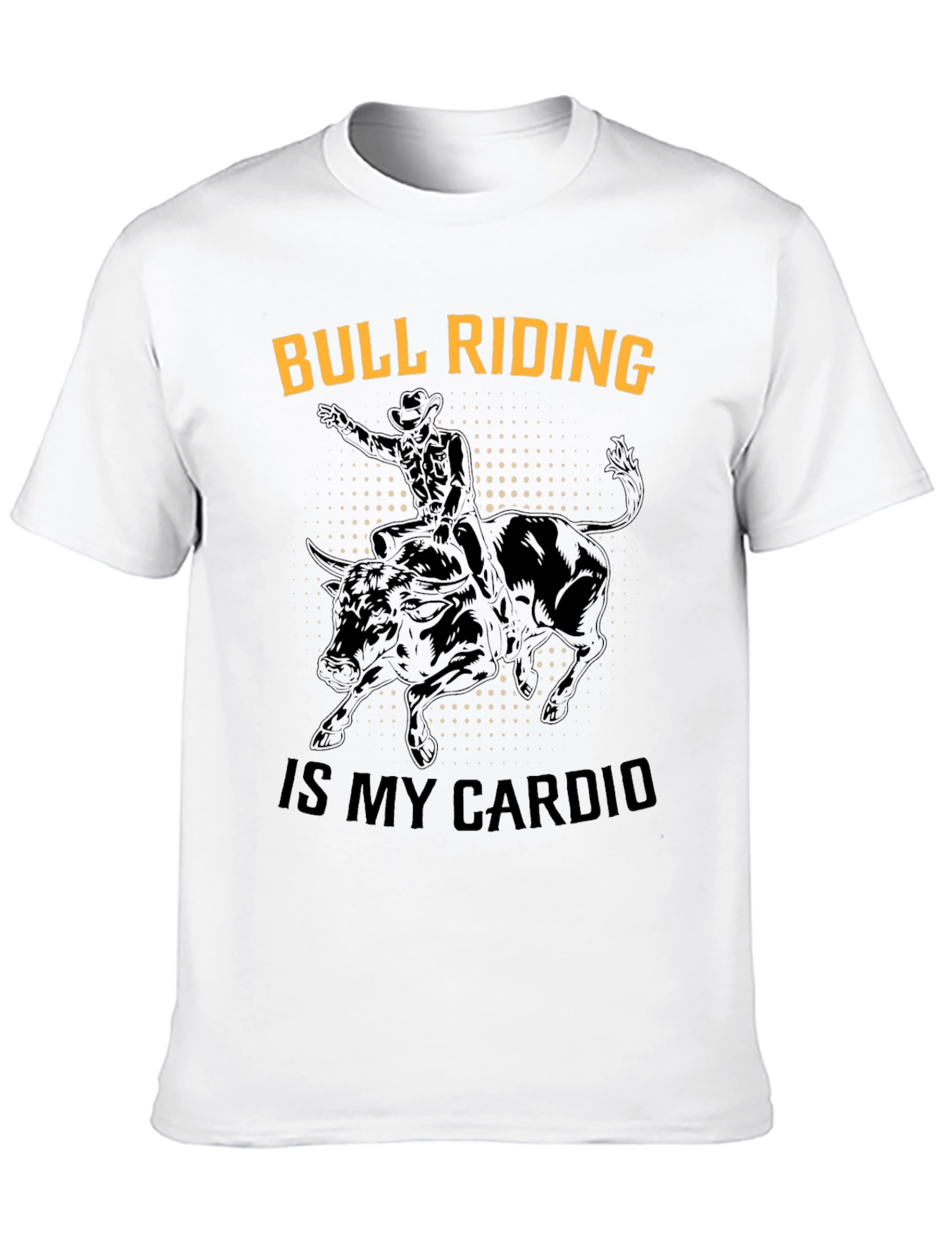 Bull Riding Cardio Graphic Tee