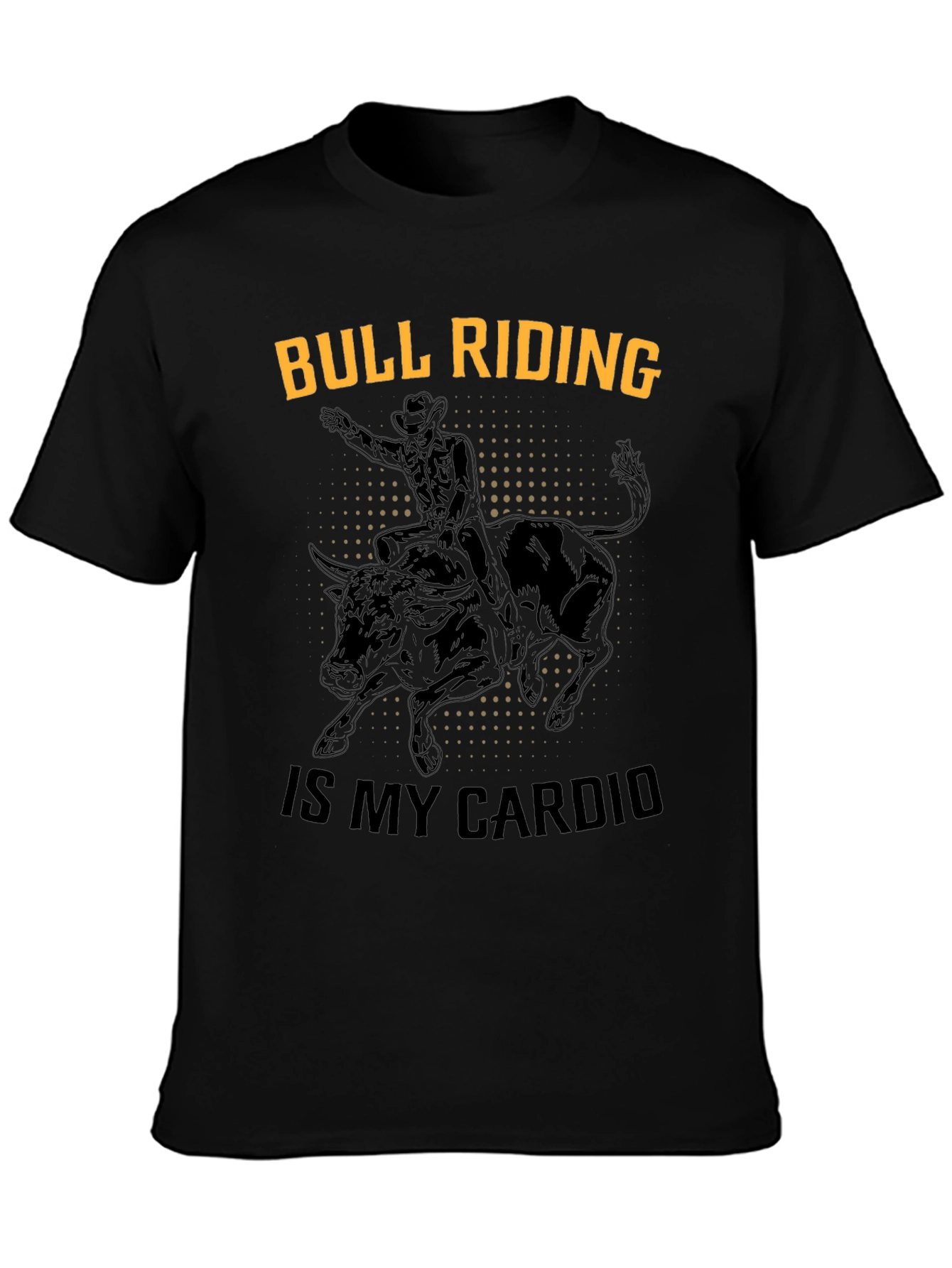 Bull Riding Cardio Graphic Tee