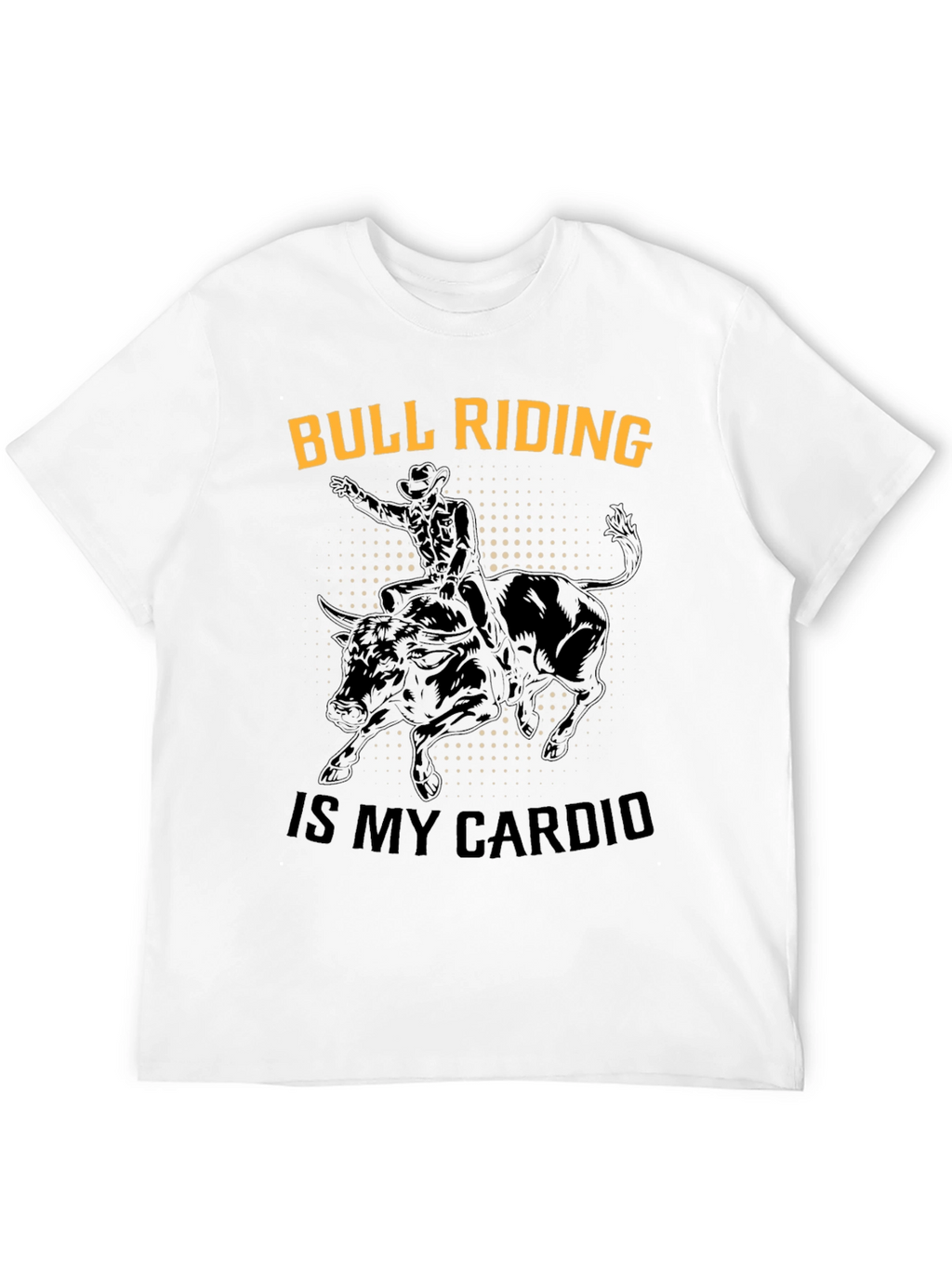 Bull Riding Cardio Graphic Tee
