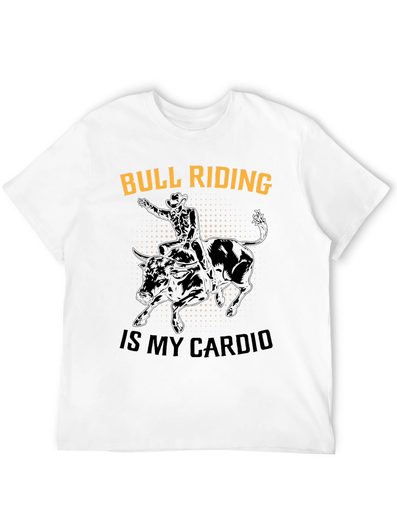Bull Riding Cardio Graphic Tee