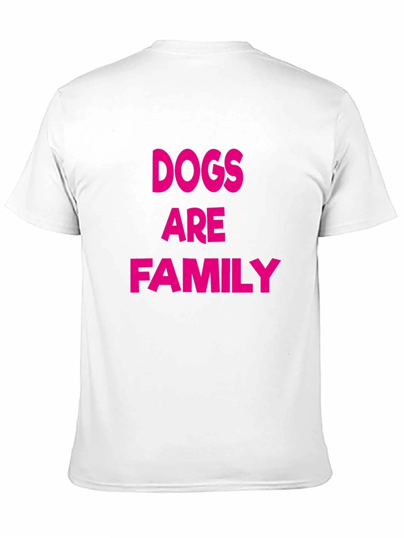 Dogs are Family Graphic Tee - Casual Comfort