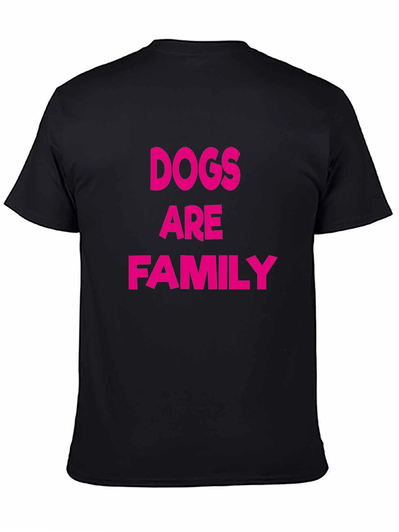 Dogs are Family Graphic Tee - Casual Comfort