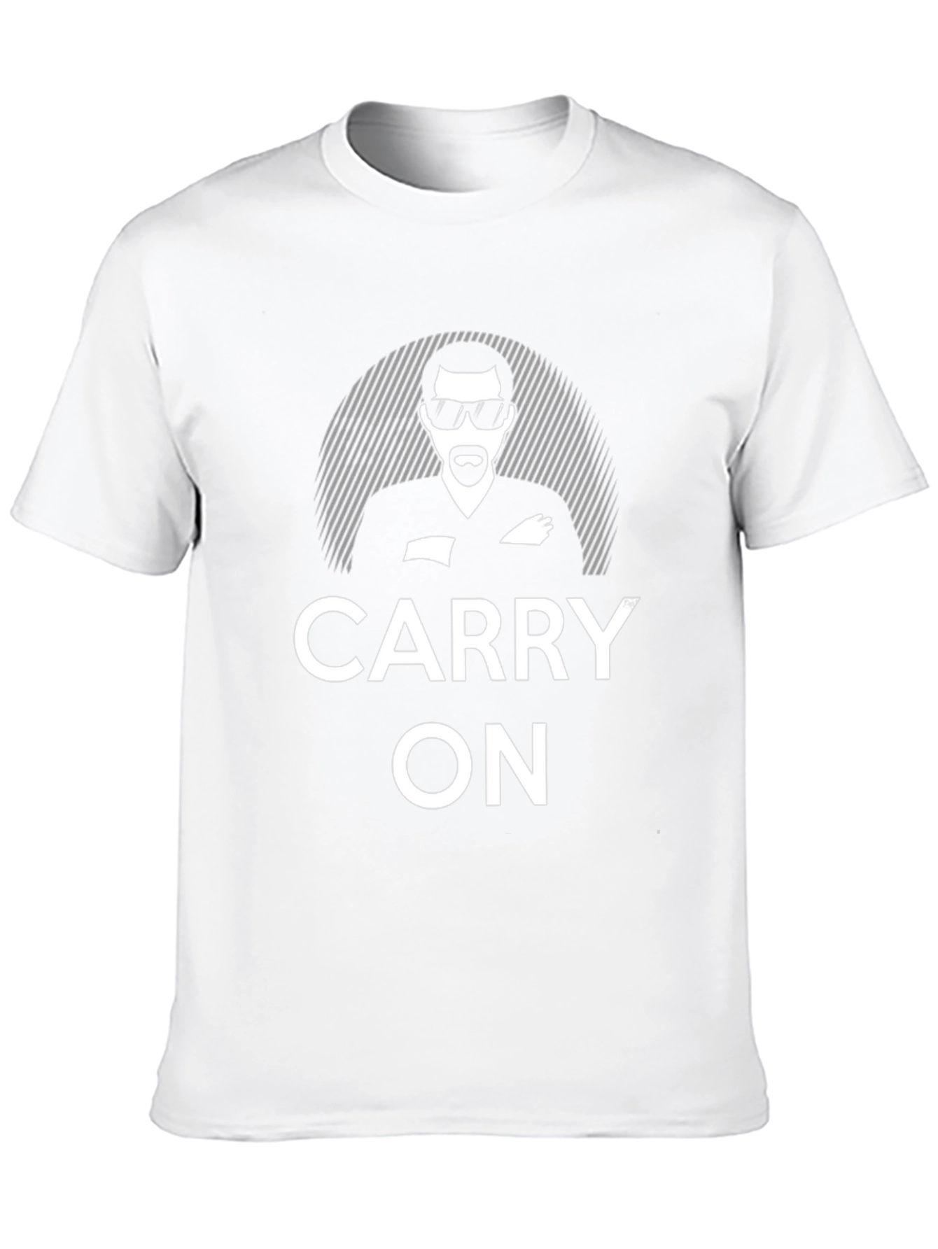 Carry On Graphic Tee - Cool Retro Design