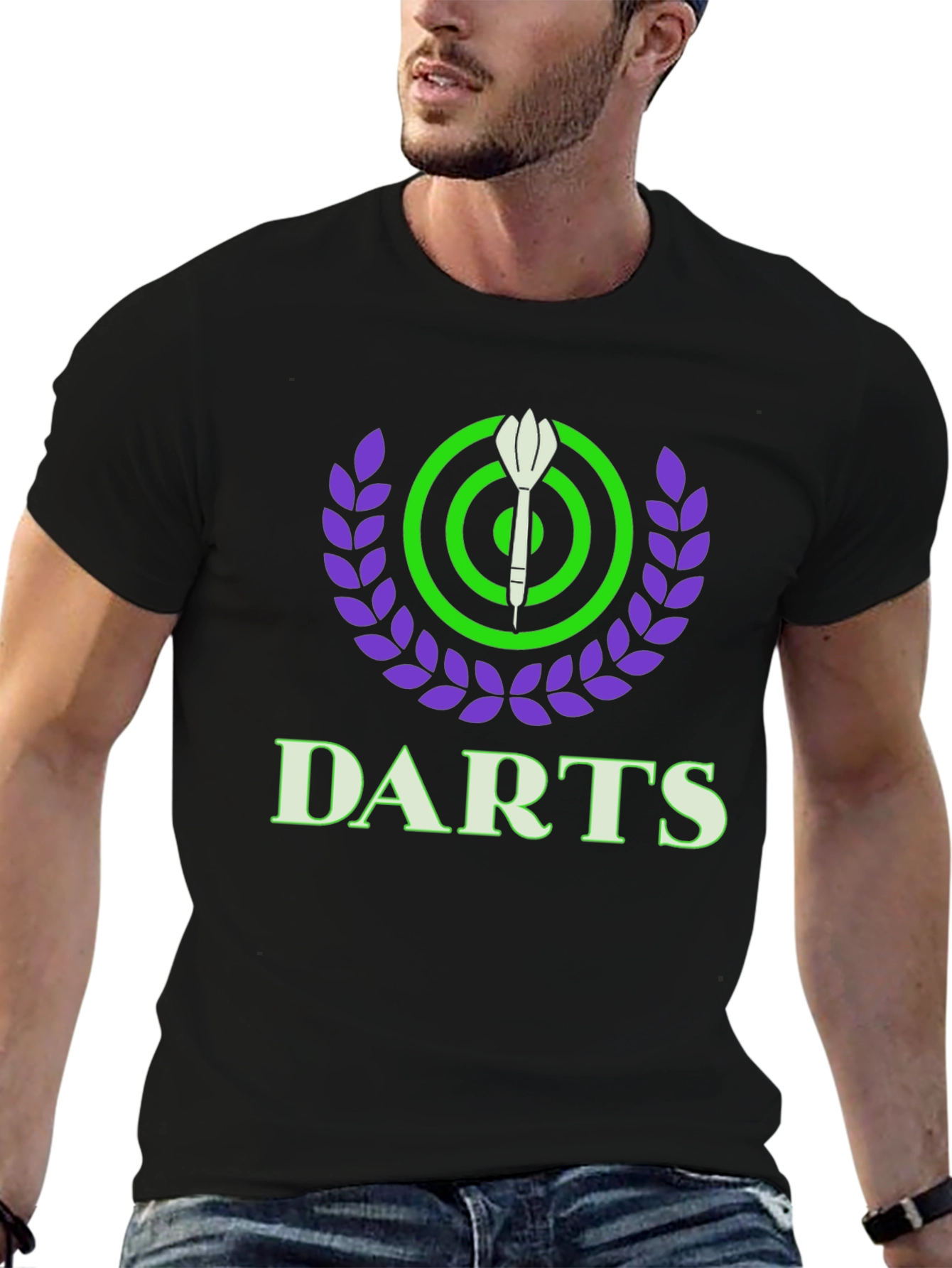 Darts T-Shirt - Bullseye Target Graphic Tee