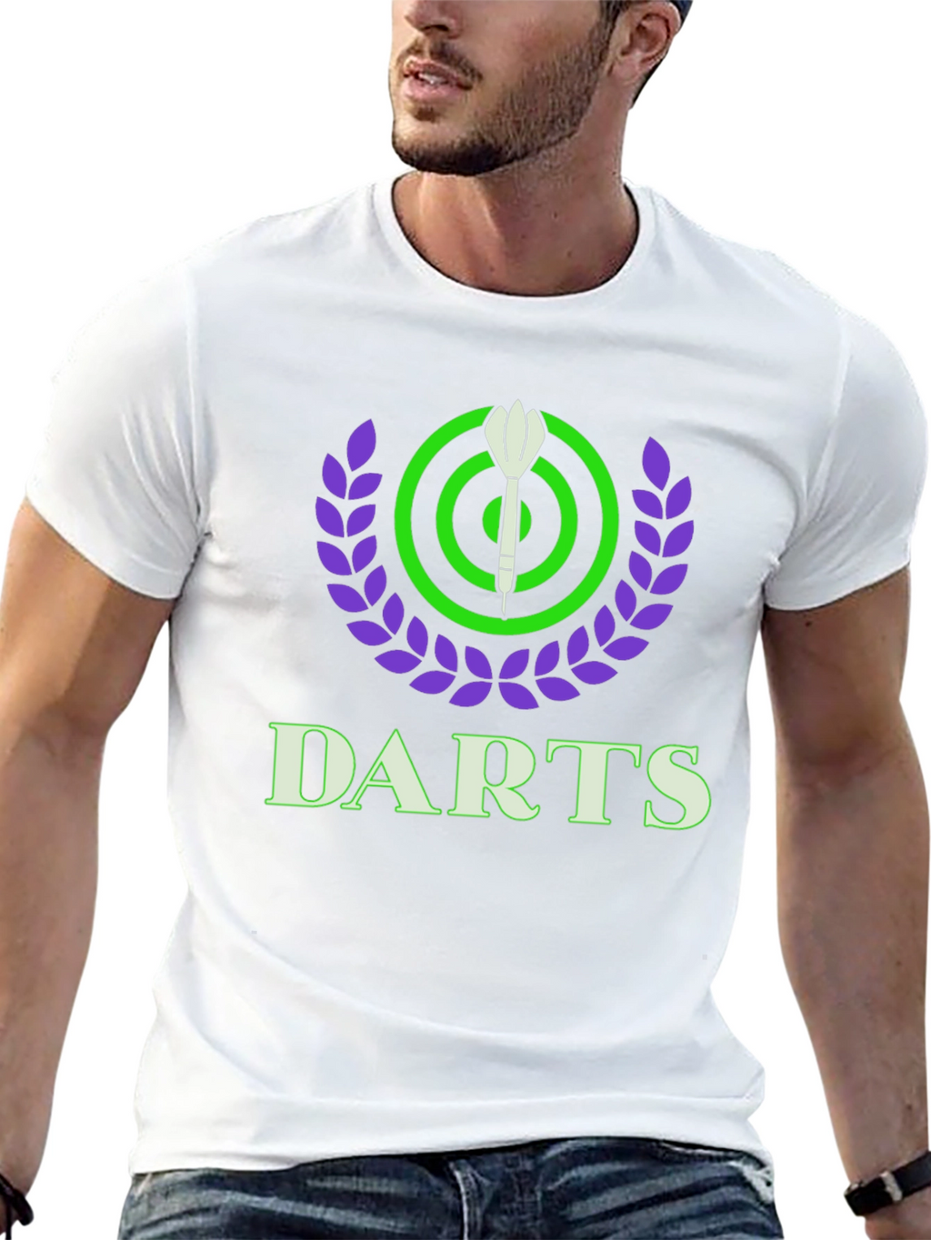 Darts T-Shirt - Bullseye Target Graphic Tee
