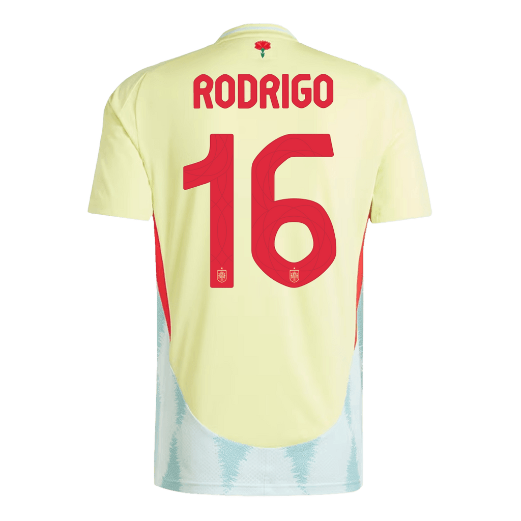 Rodrigo #16 Spain Away Jersey EURO 2024