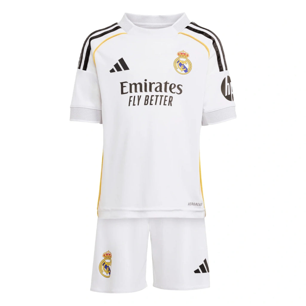Kid's Real Madrid Home Kit 2025/26