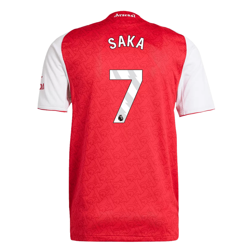 Player Version SAKA #7 Arsenal Home Jersey 2025/26