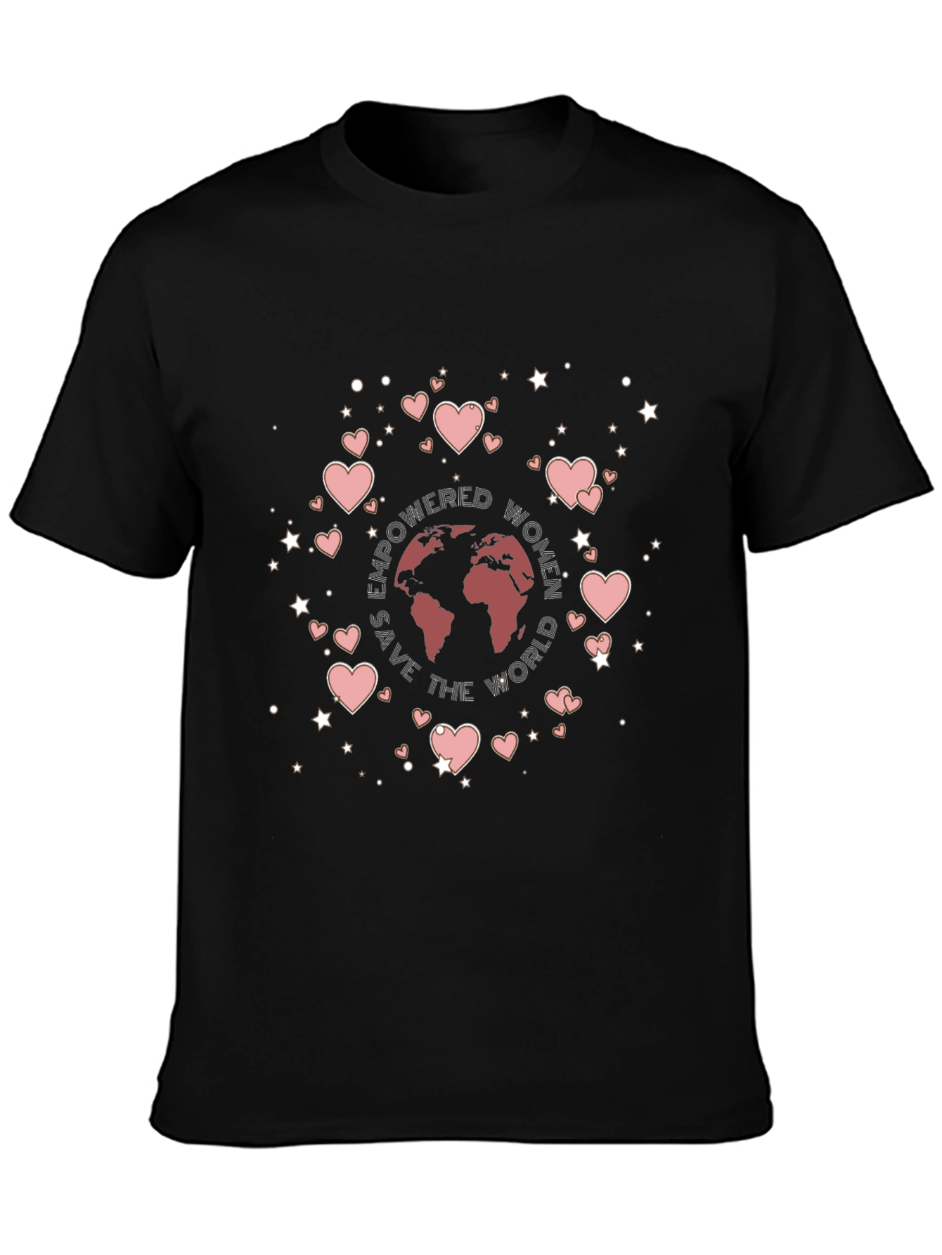 Empowered Women Save the World Graphic T-Shirt