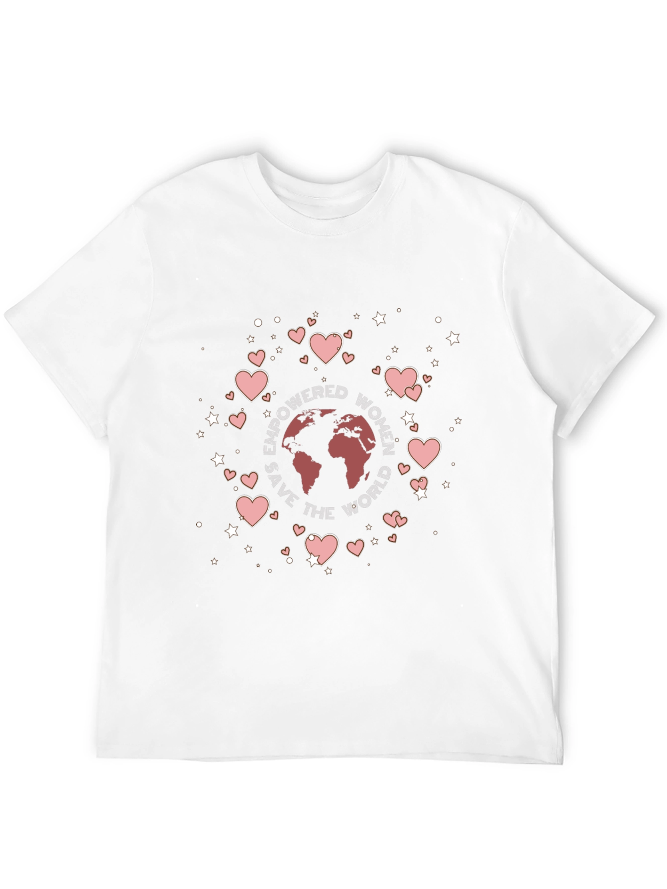Empowered Women Save the World Graphic T-Shirt