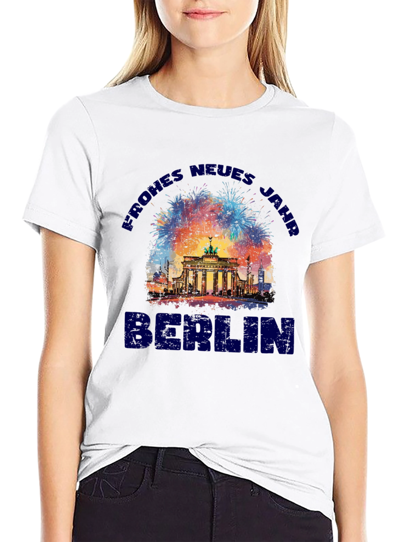 Berlin New Year T-Shirt - Frohes Neues Jahr Tee