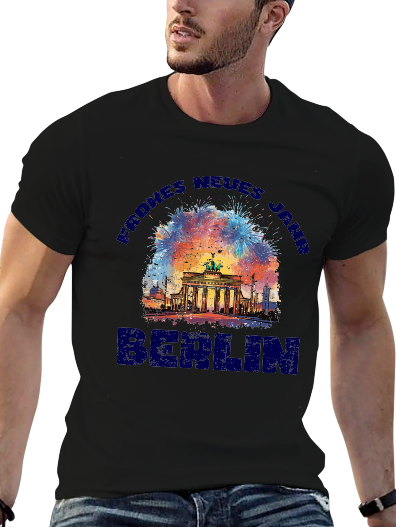 Berlin New Year T-Shirt - Frohes Neues Jahr Tee
