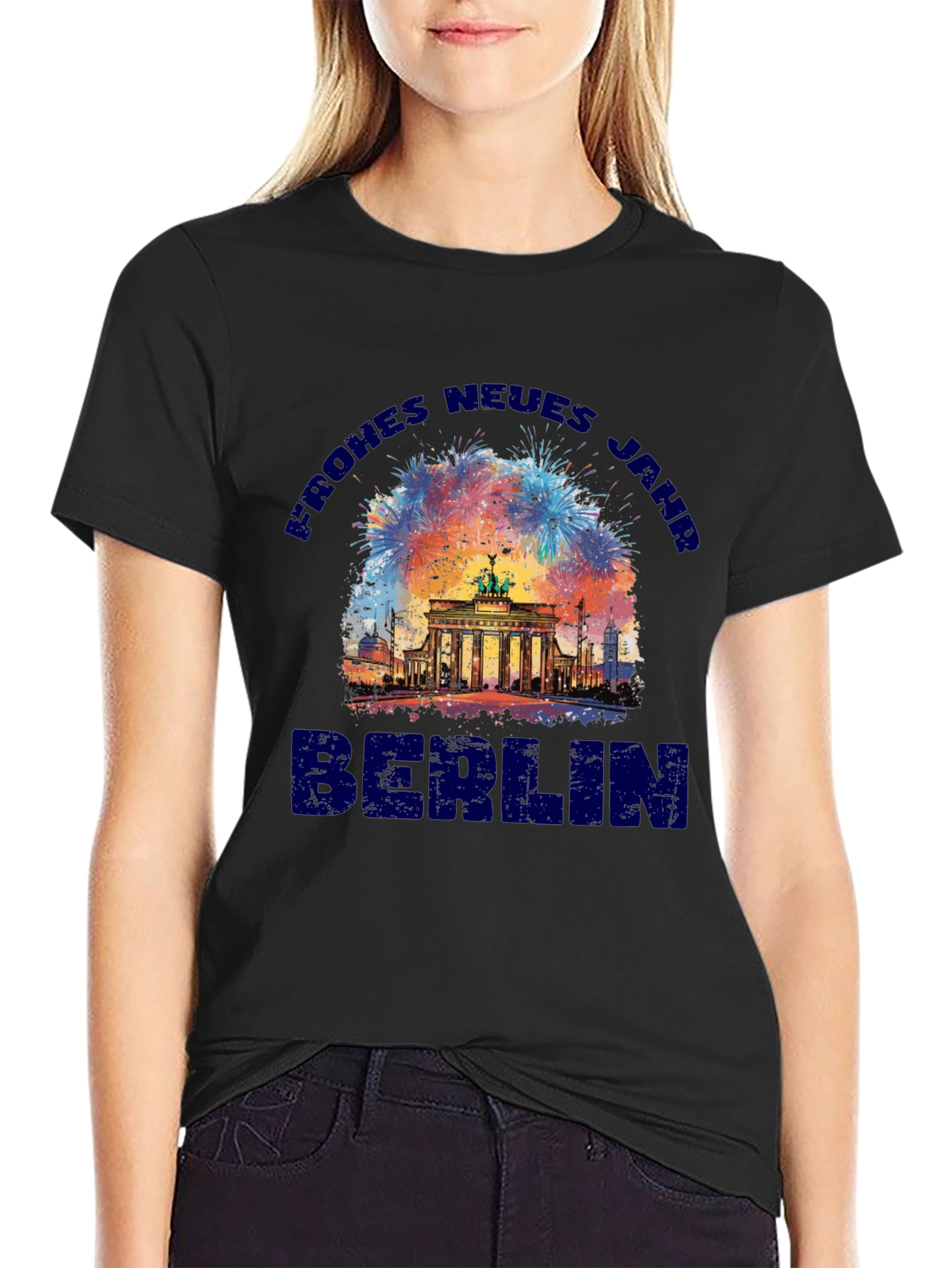 Berlin New Year T-Shirt - Frohes Neues Jahr Tee