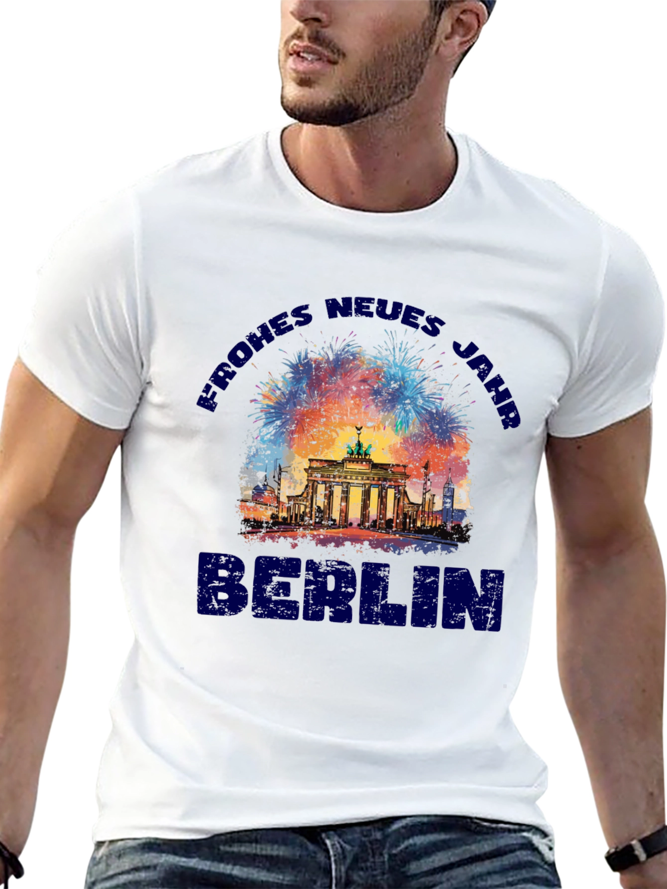 Berlin New Year T-Shirt - Frohes Neues Jahr Tee