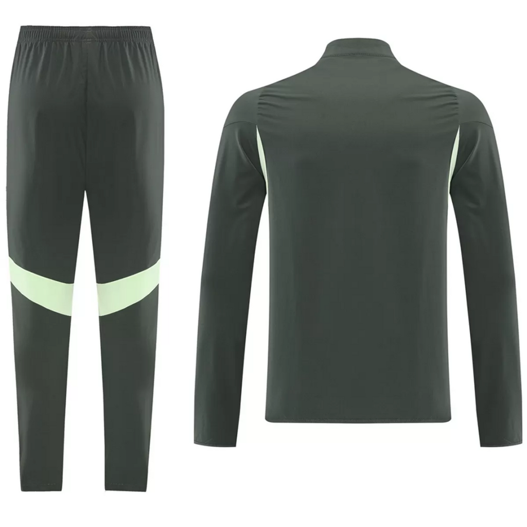 Real Madrid Training Tracksuit Kit(Jacket+Pants) Green 2025/26