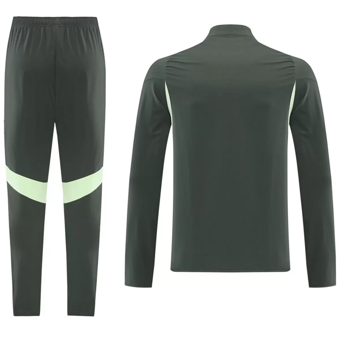 Real Madrid Training Tracksuit Kit(Jacket+Pants) Green 2025/26