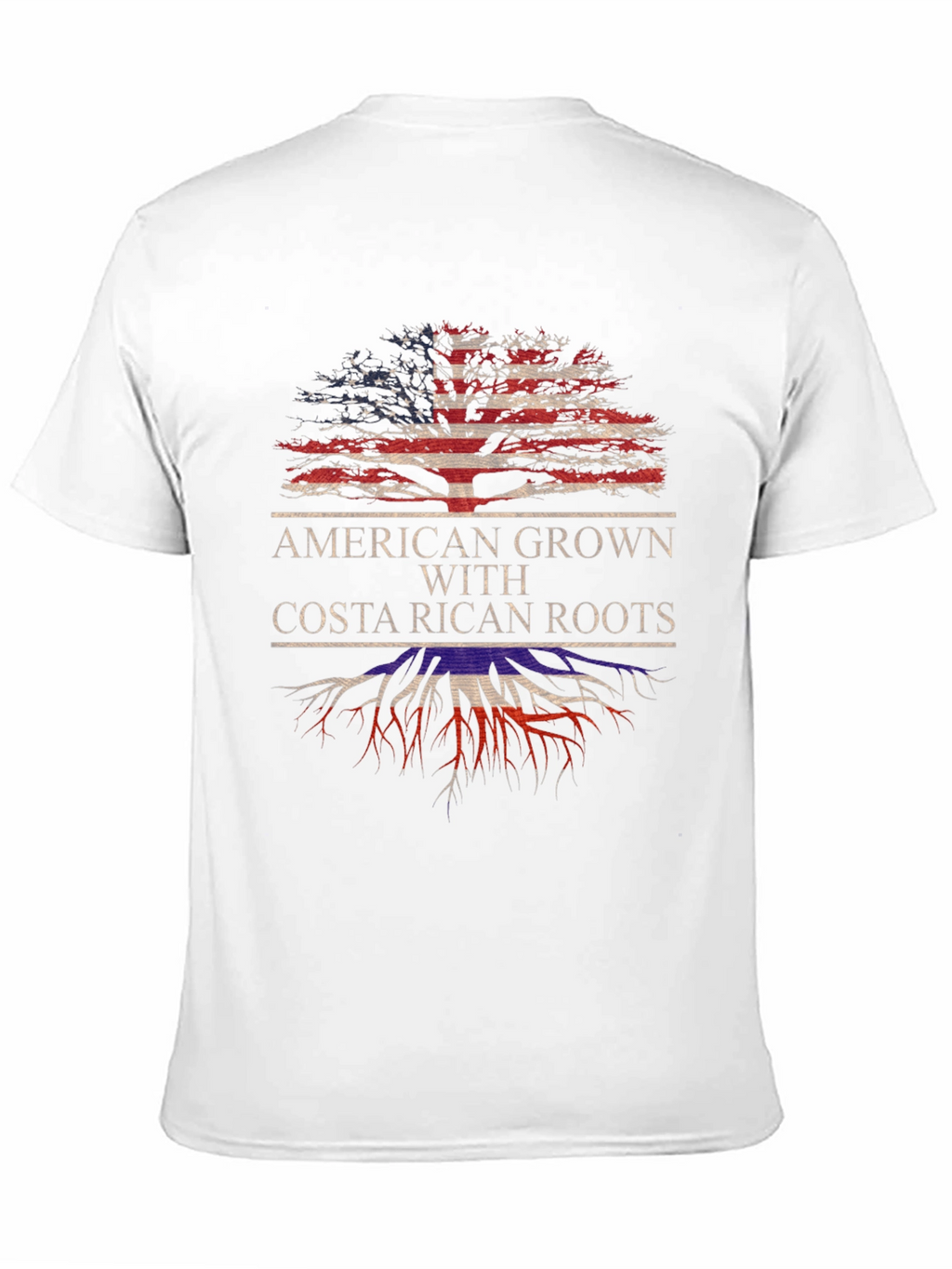 American Grown with Costa Rican Roots T-Shirt