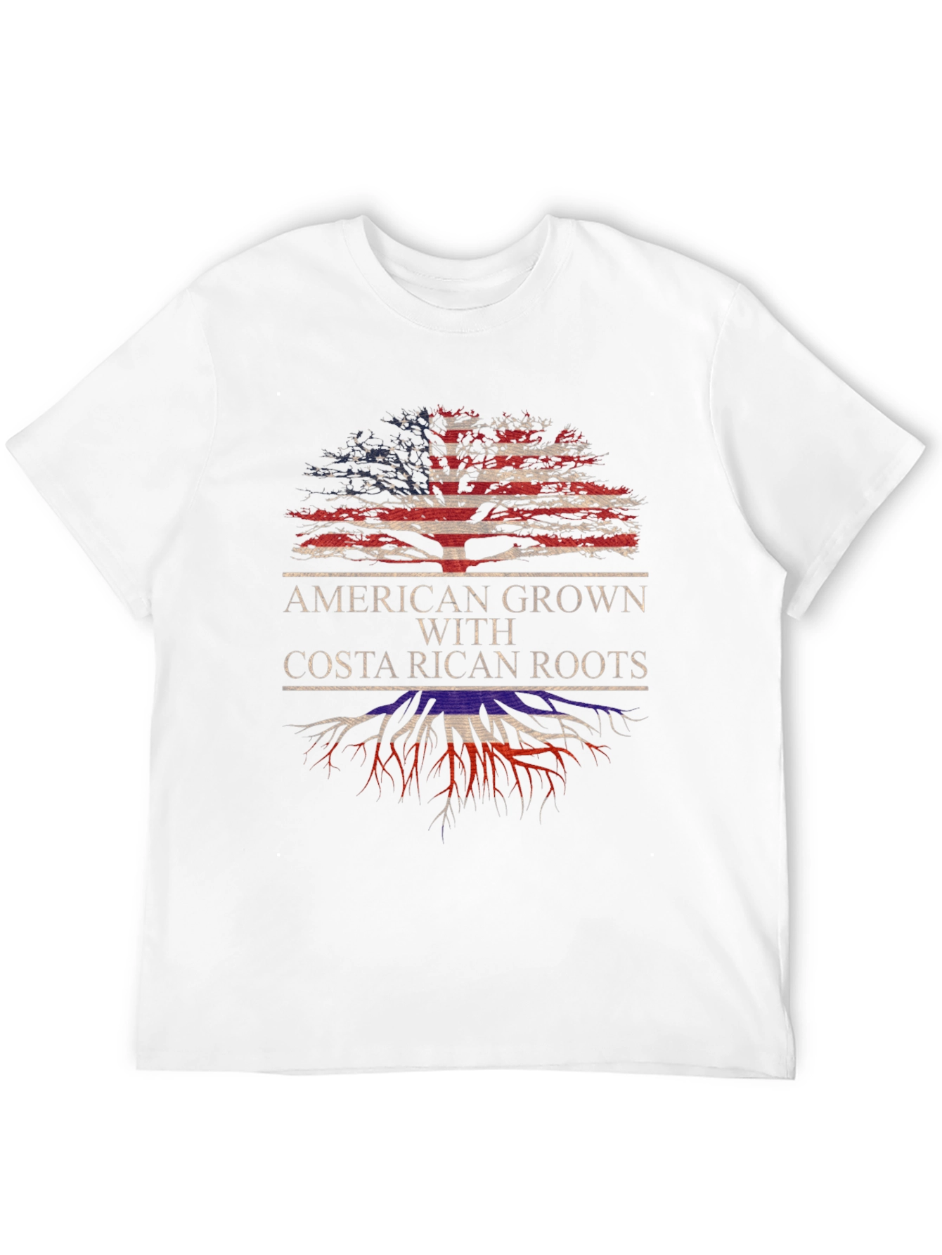 American Grown with Costa Rican Roots T-Shirt